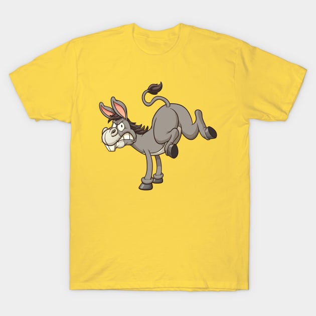 Donkey Kick T-Shirt by memoangeles